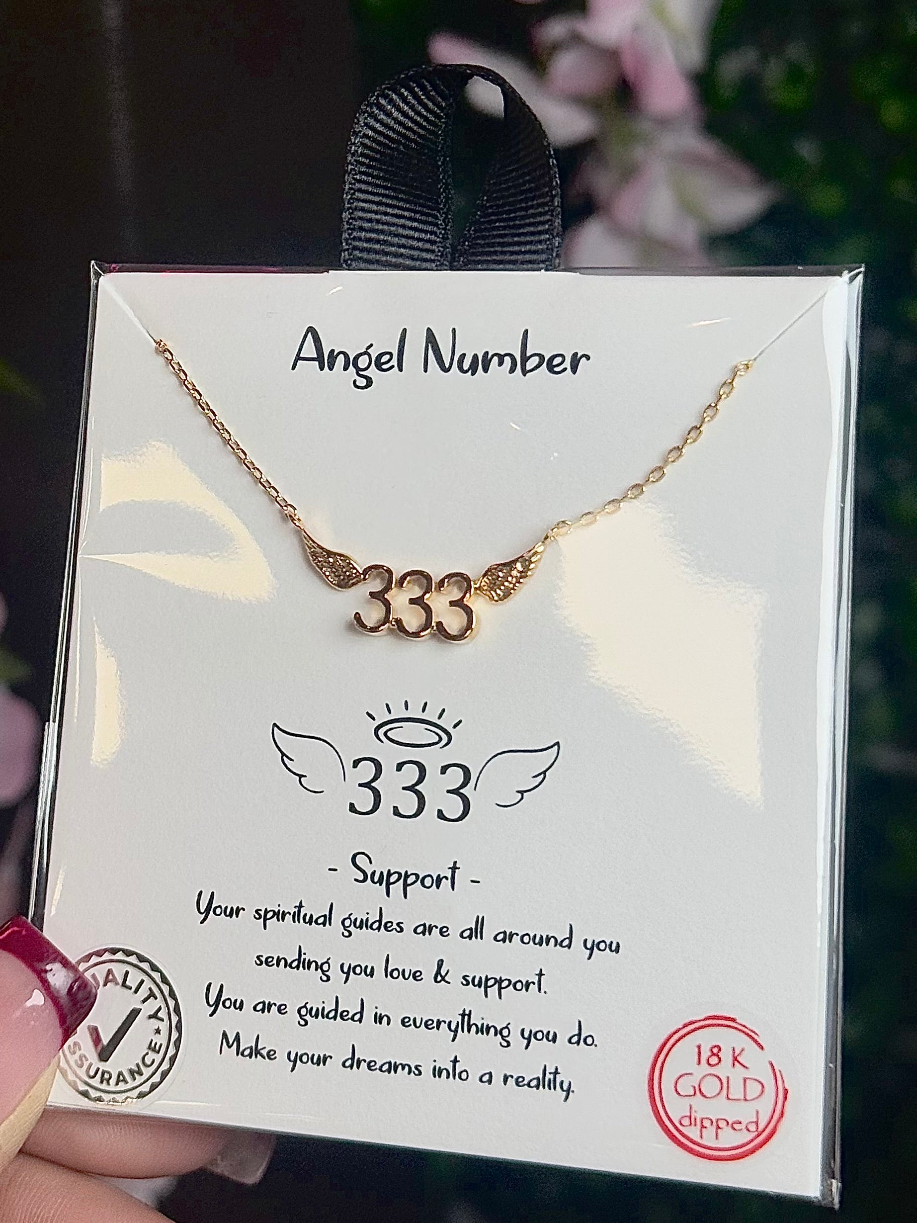 ANGEL NUMBER NECKLACE