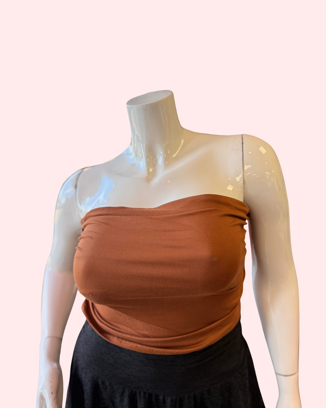 PLUS SIZE TUBE TOP