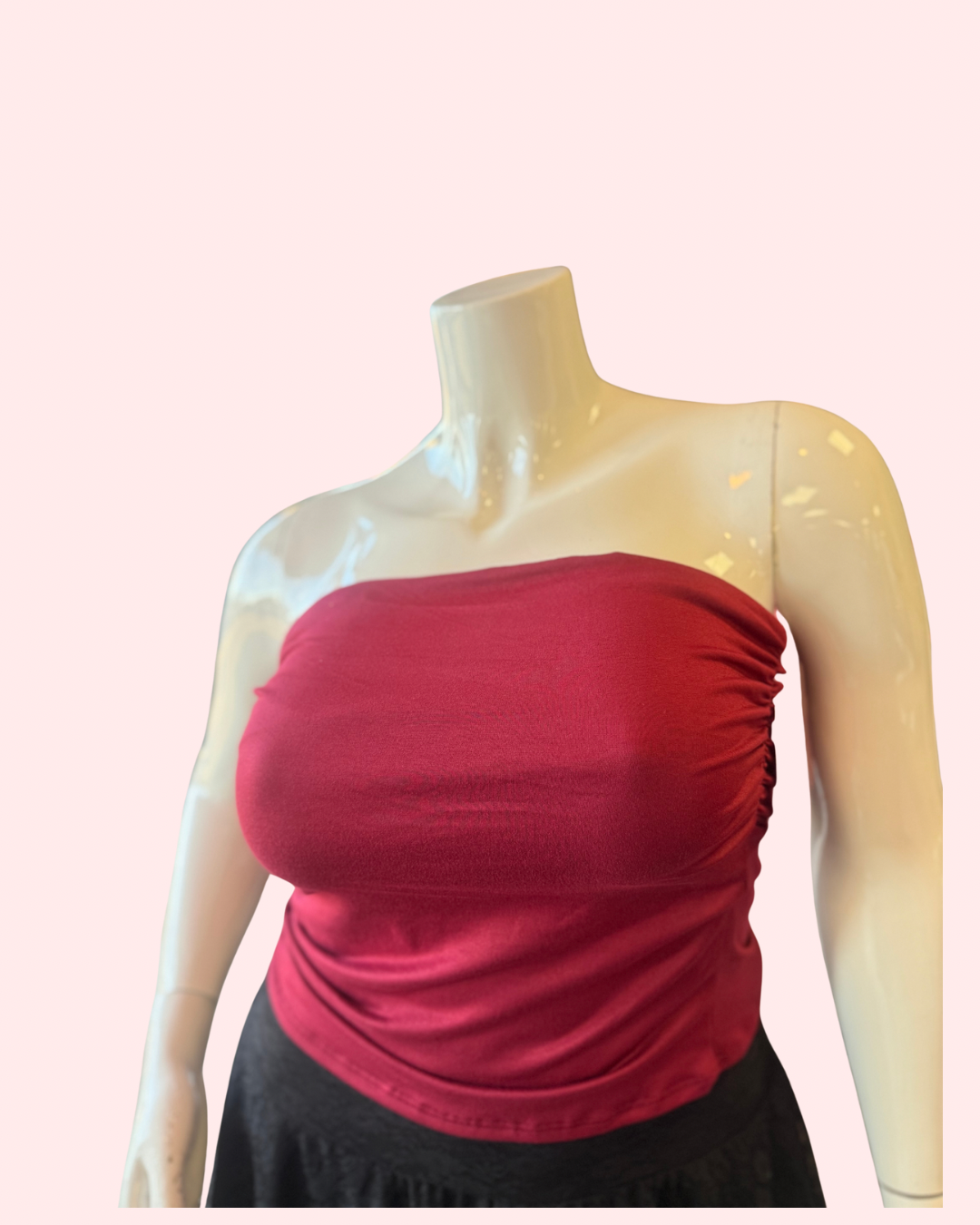 PLUS SIZE TUBE TOP