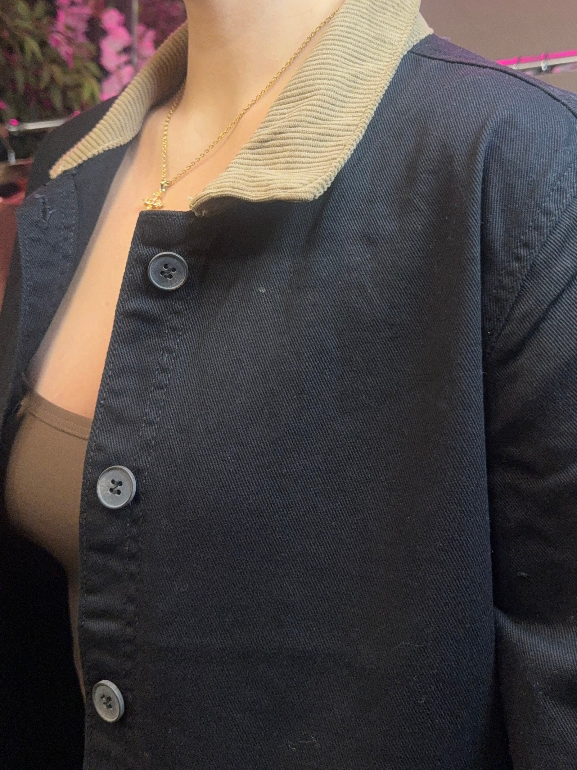 Jackie Black Denim Jacket