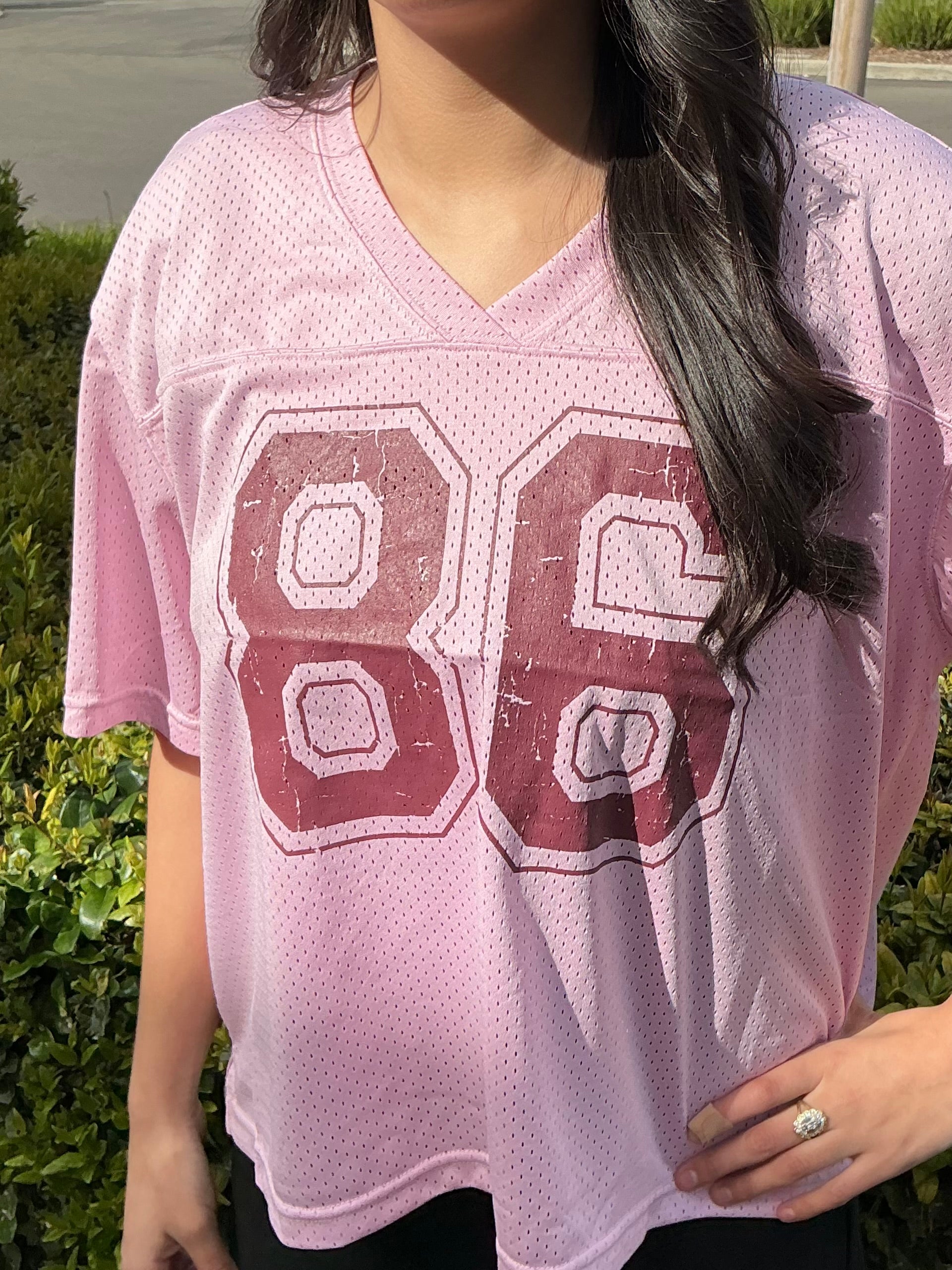 86 JERSEY - Pink / S 86 JERSEY - Pink / S