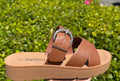 Crisscross Platformed Sandal