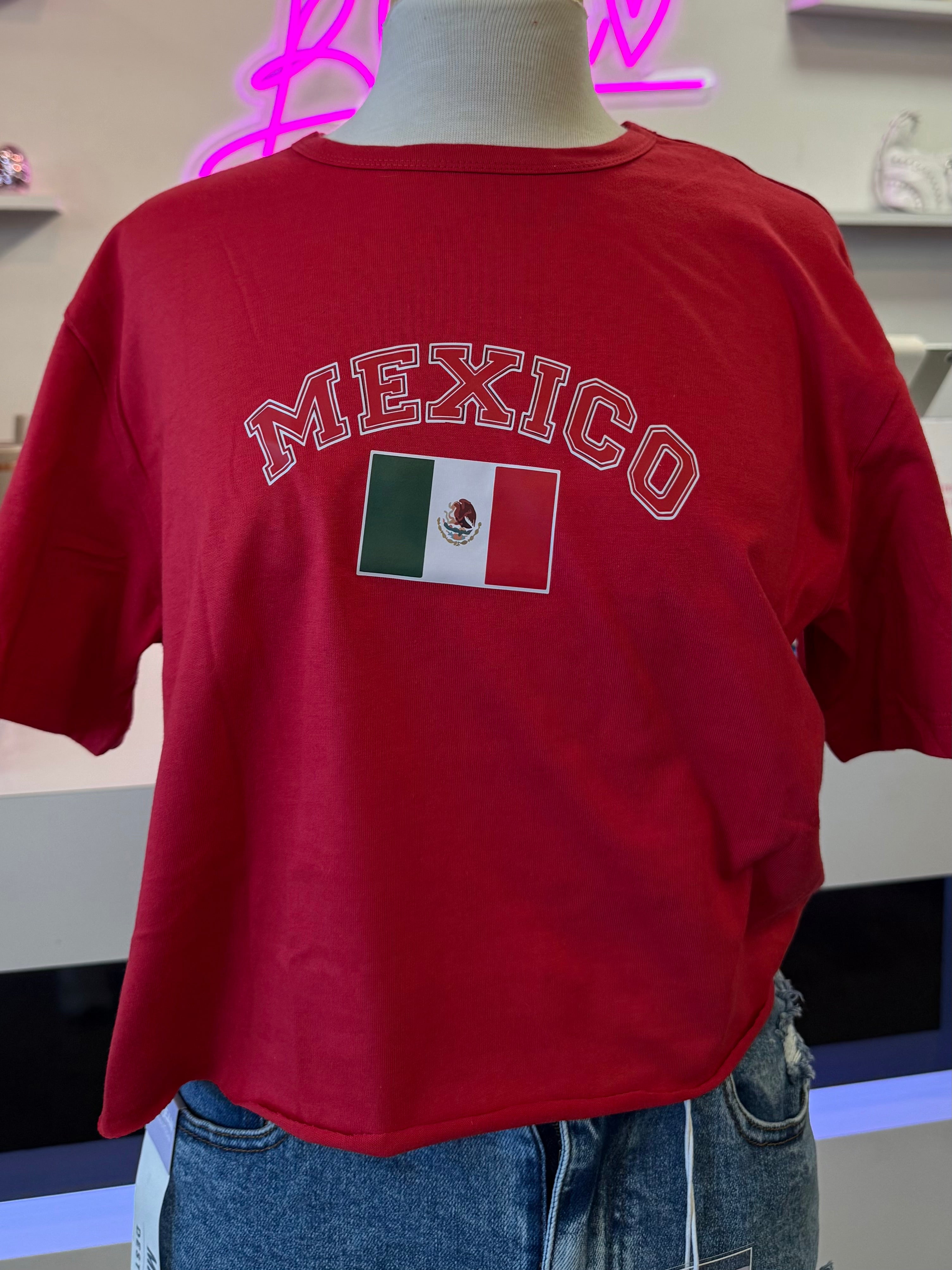Mexico Cropped Tee