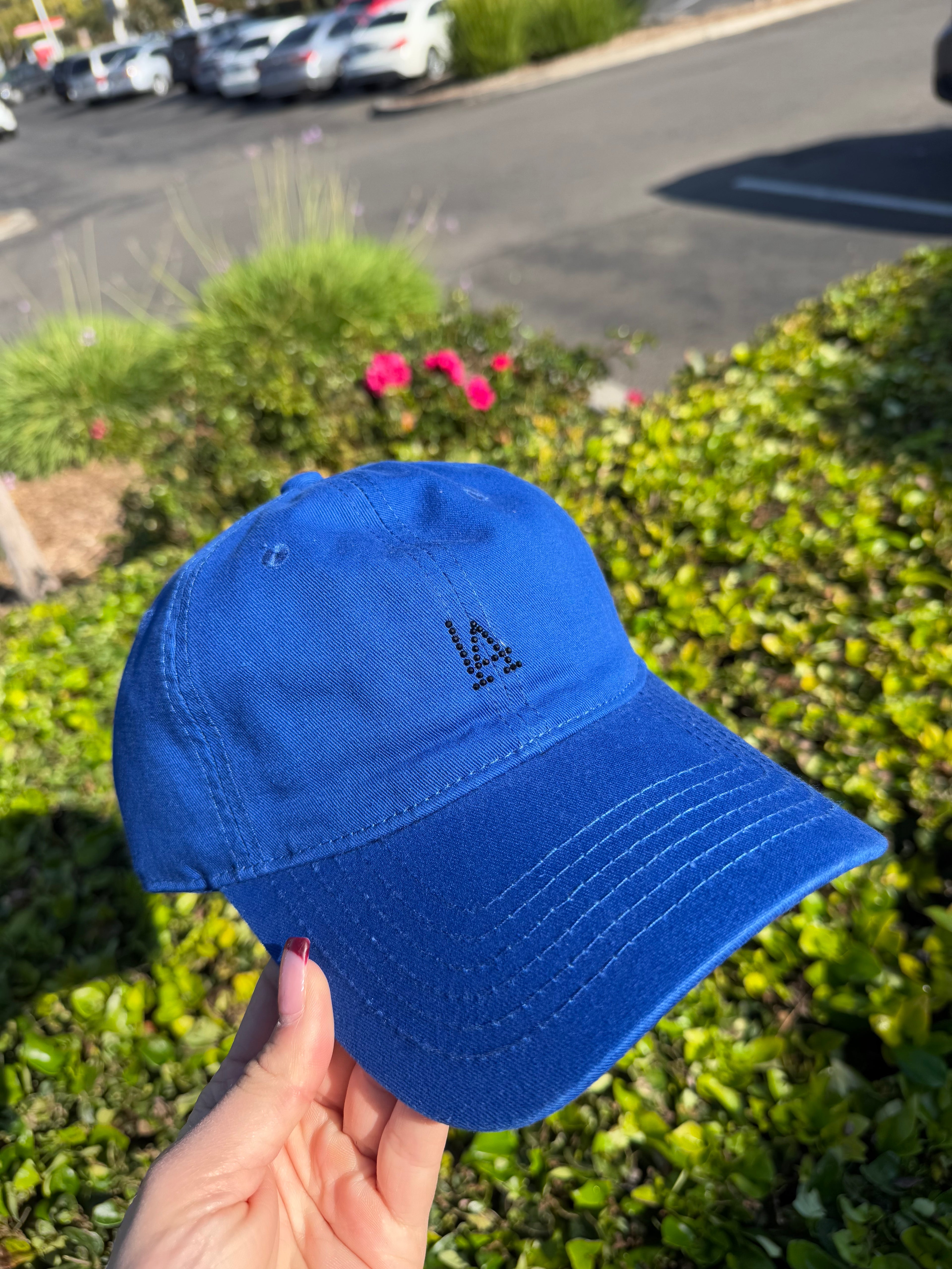 LA Small Rhinestone Hat