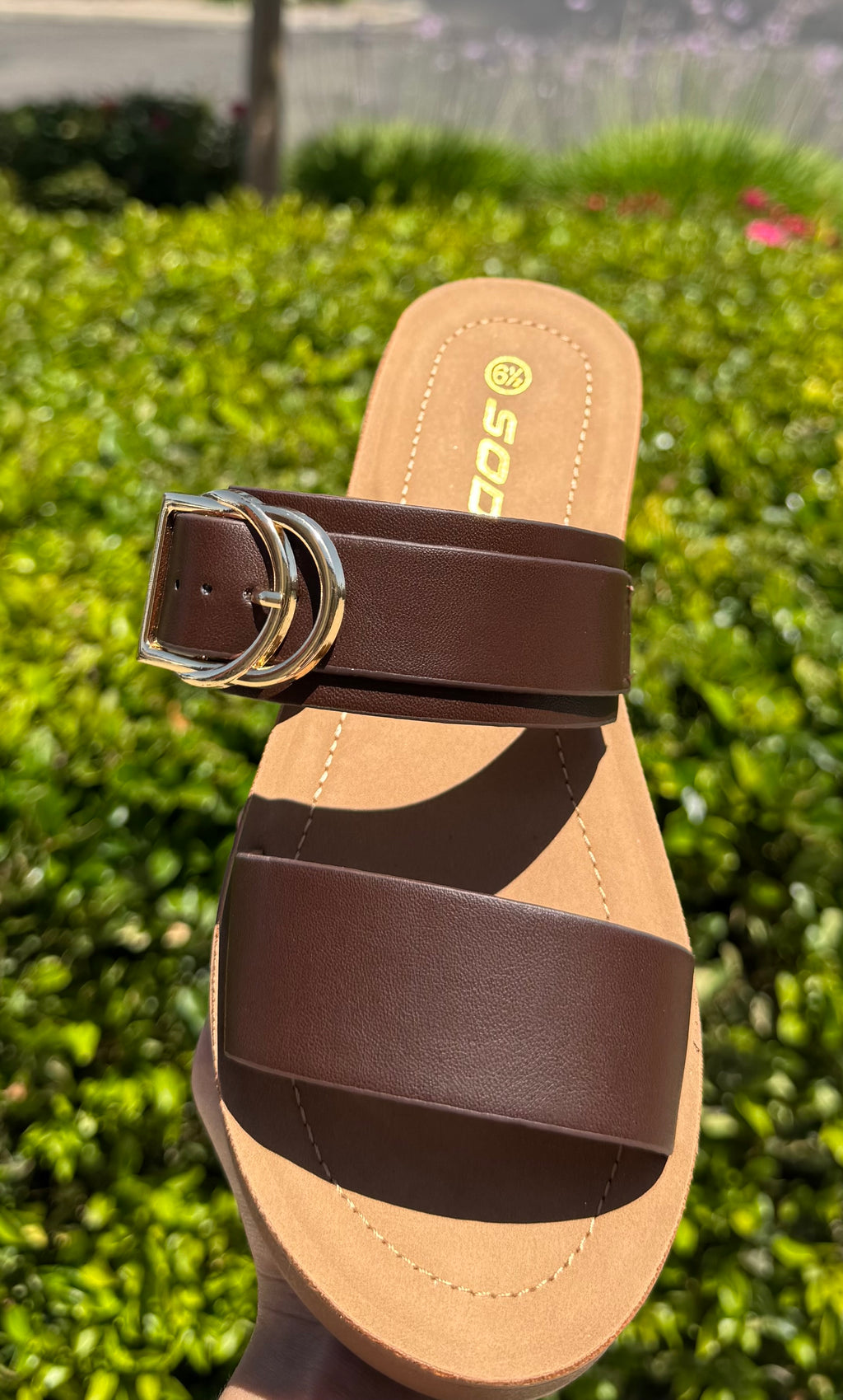 Double Strap Platform Sandal