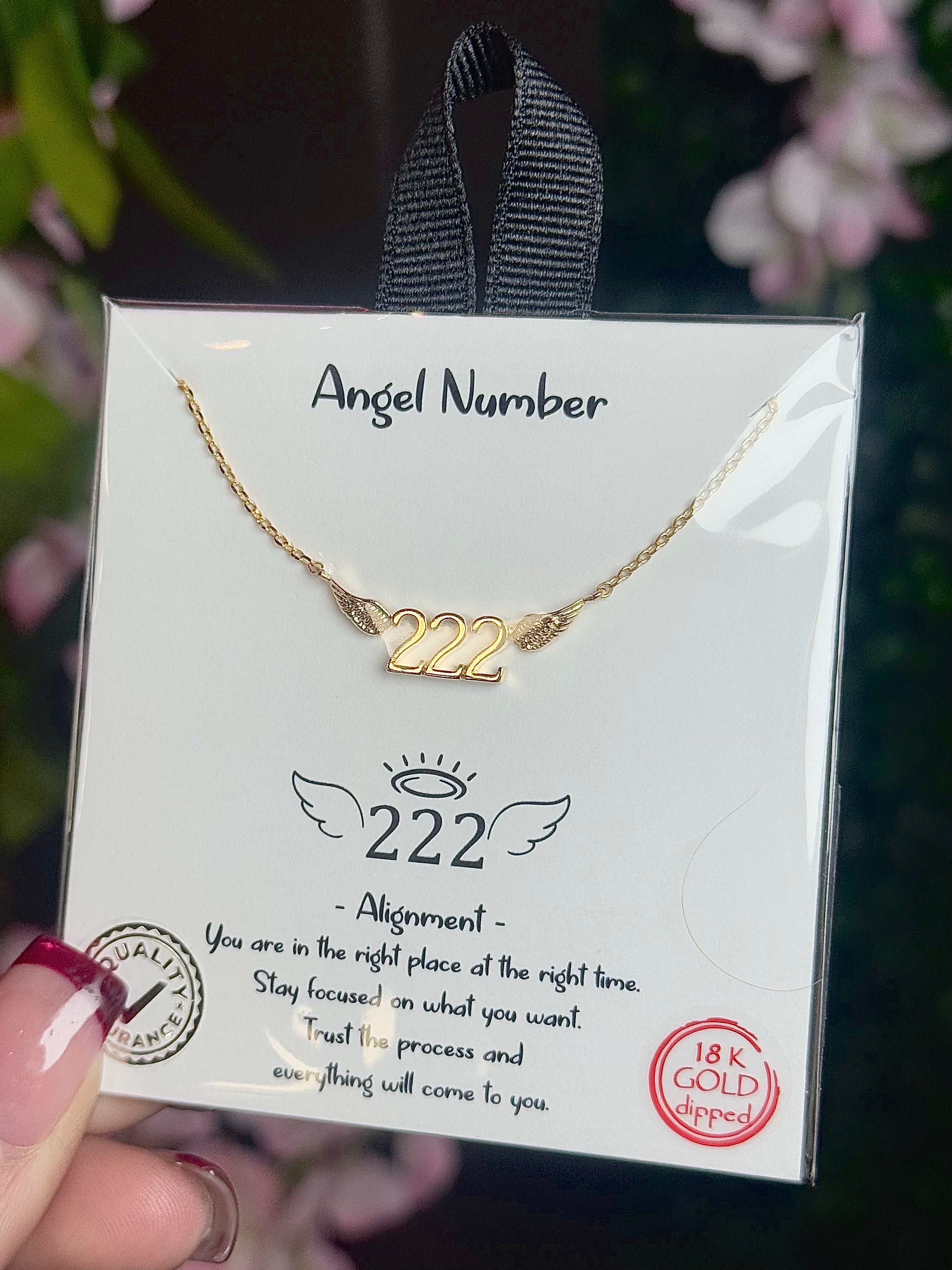 ANGEL NUMBER NECKLACE