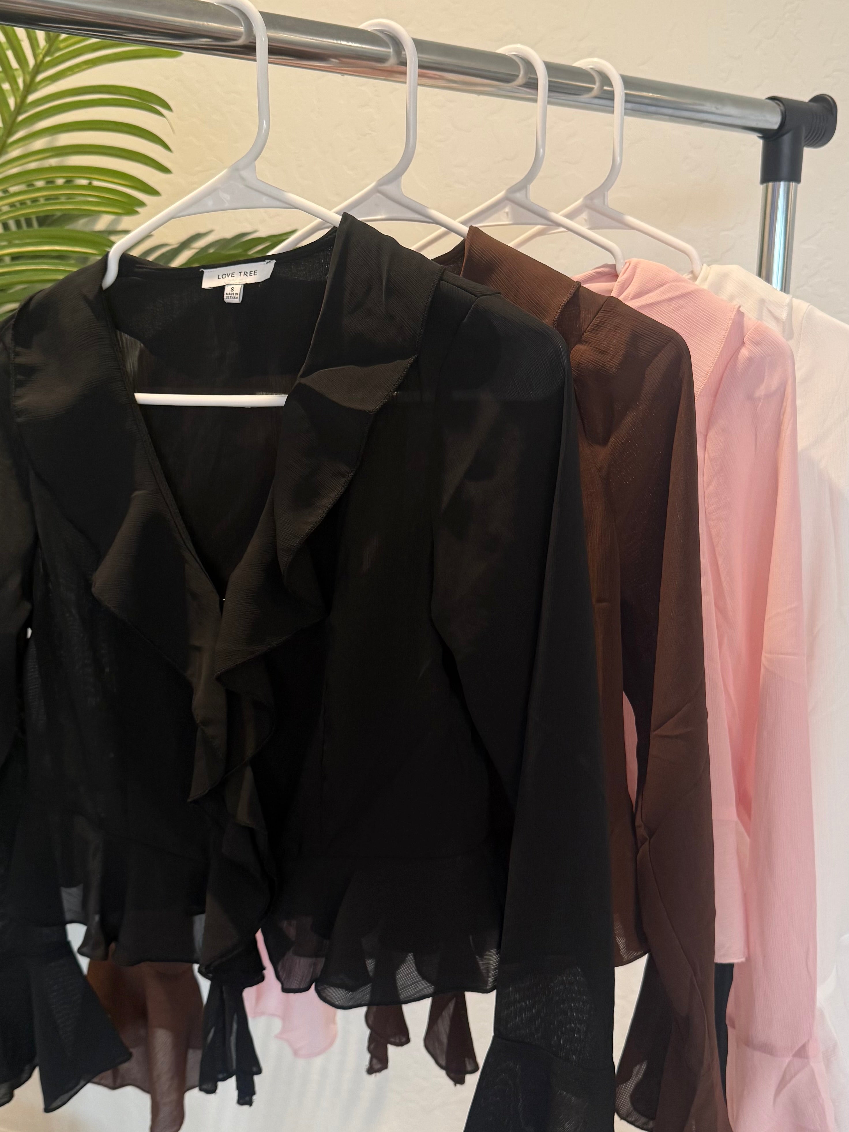 Rayleen Ruffle Blouse