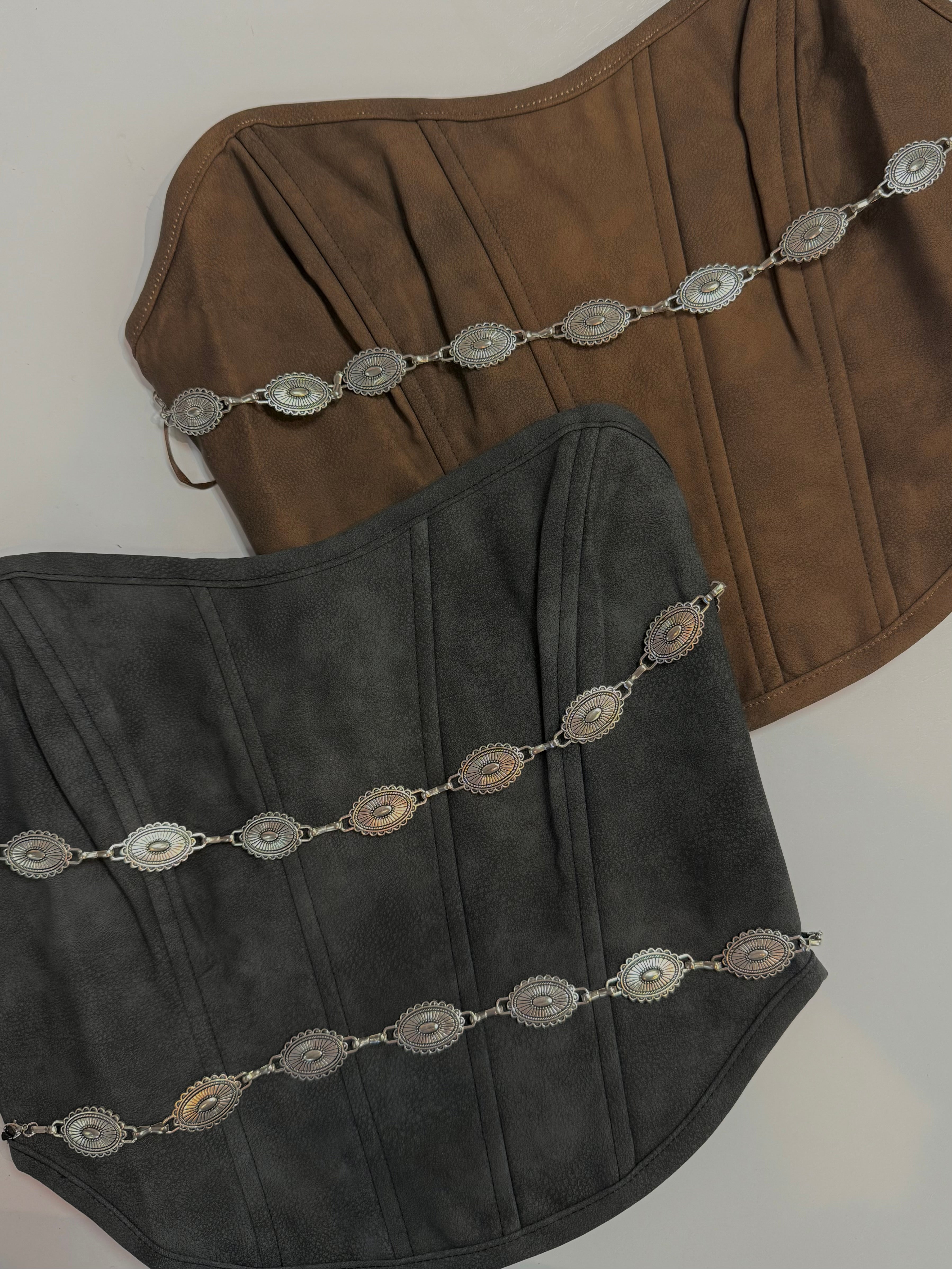 Smokeshow Leather Top