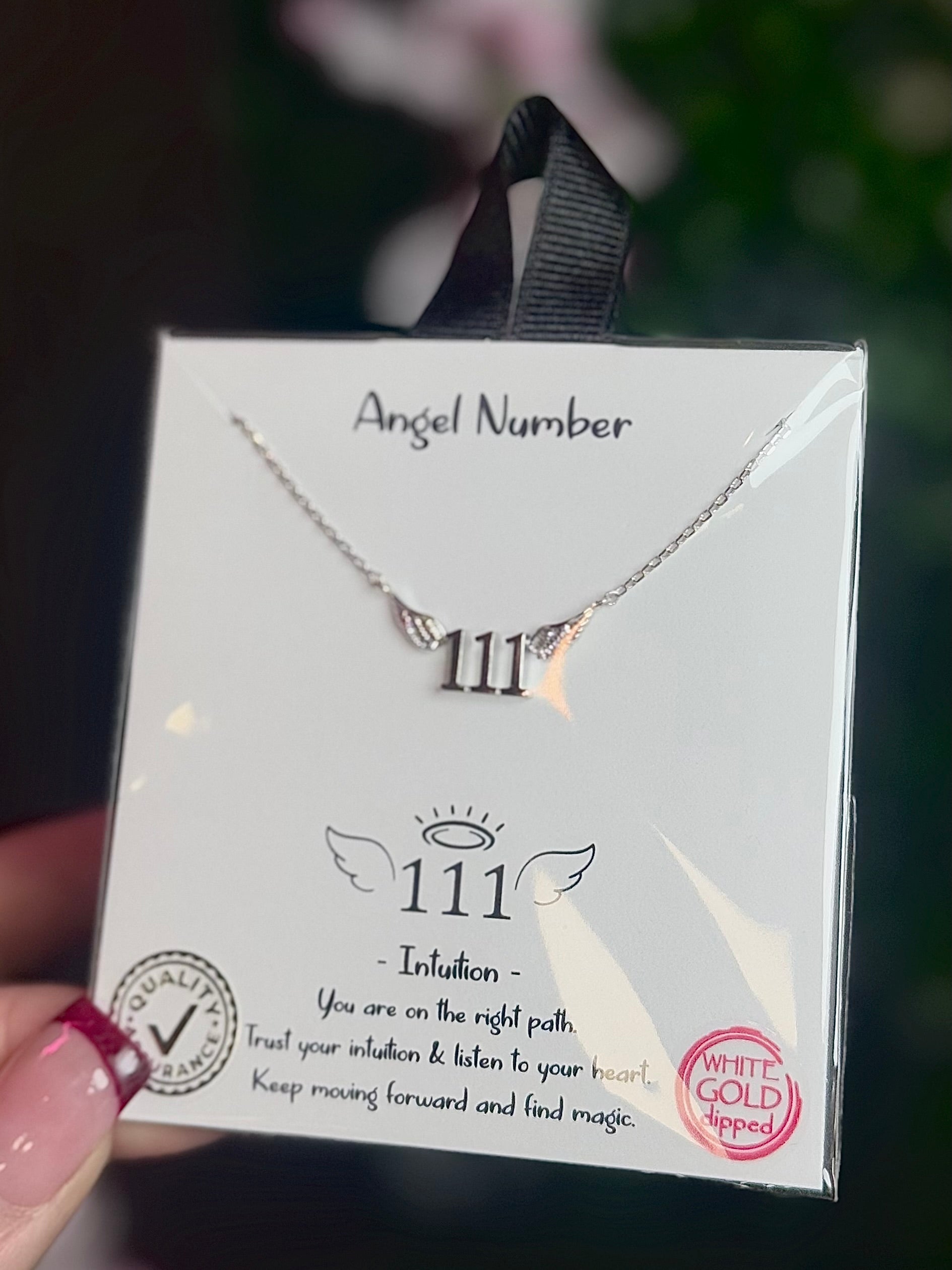 ANGEL NUMBER NECKLACE