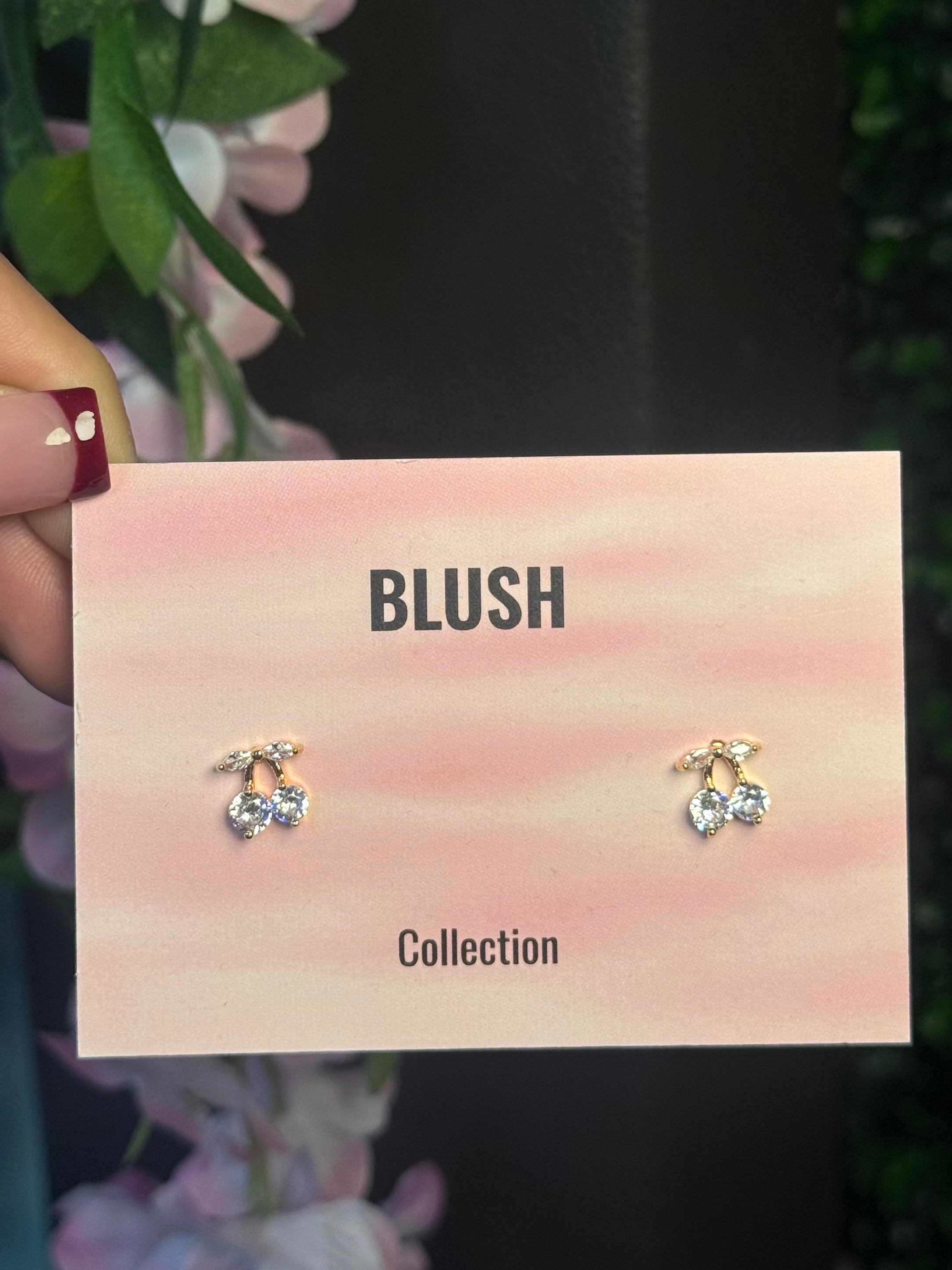 Cherry Diamond Earrings