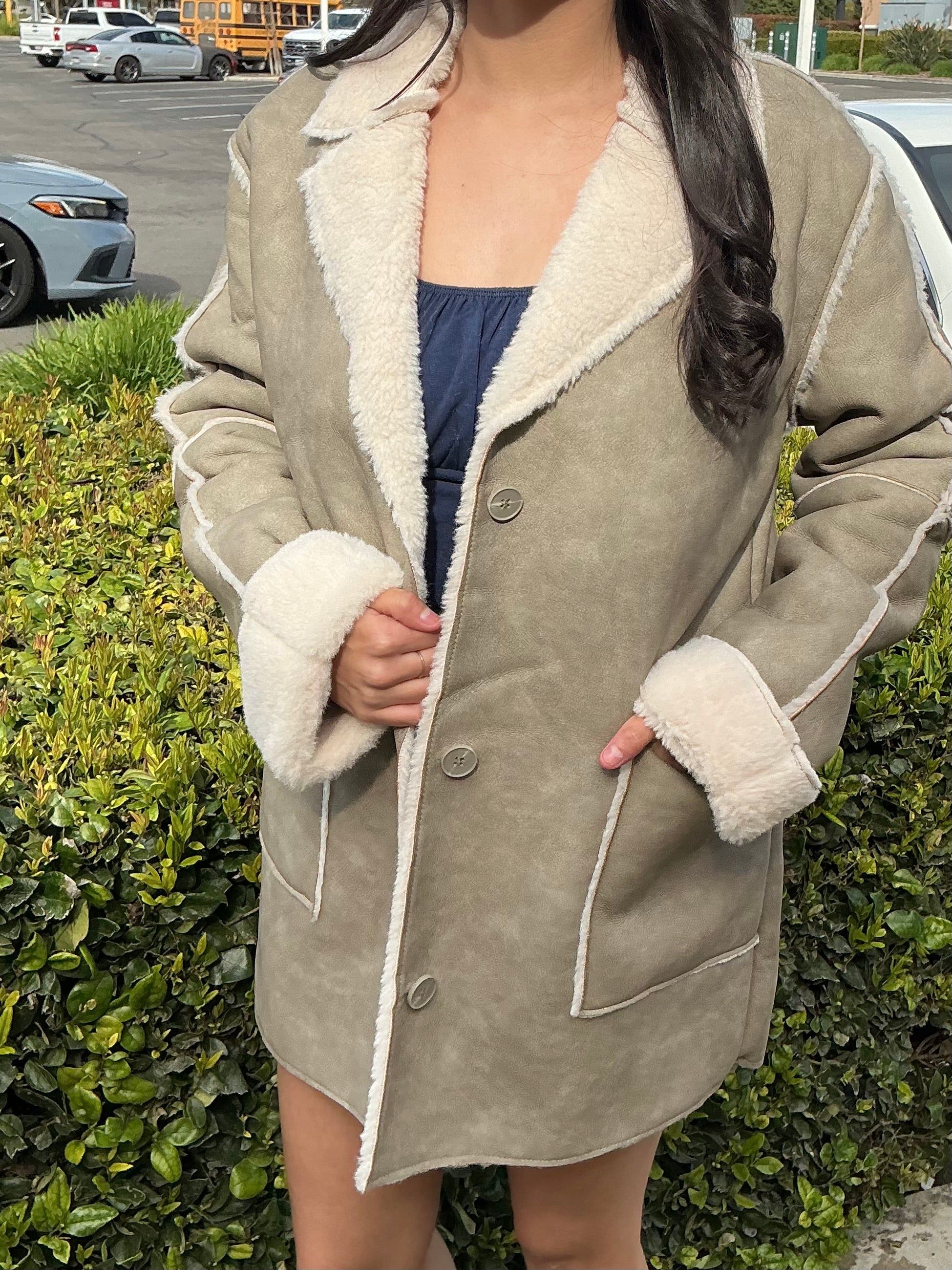 Macy Leather Fur Jacket