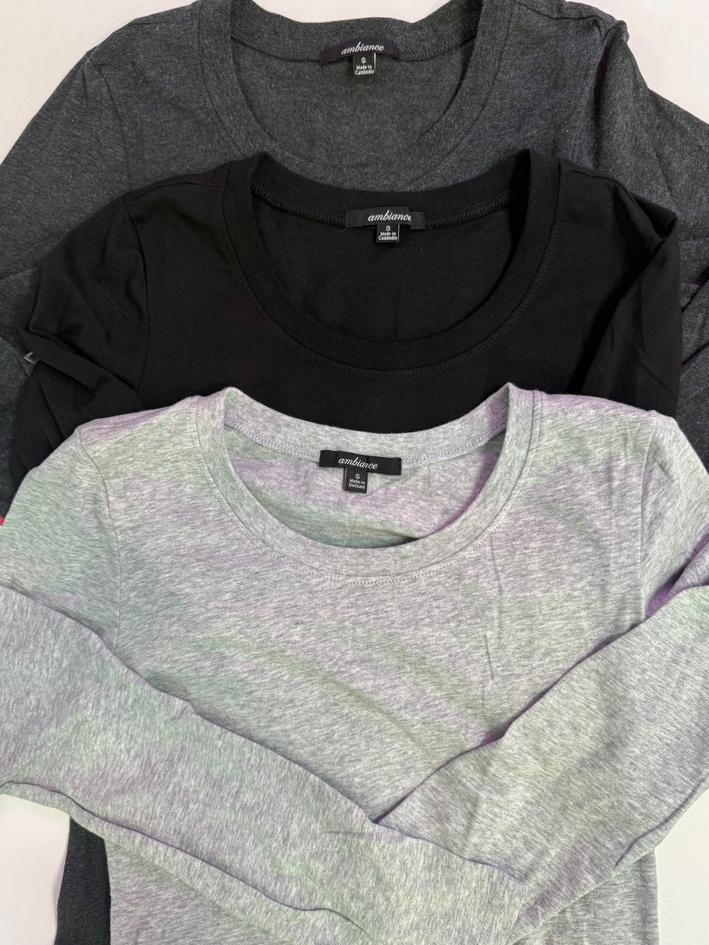 Blush Basic Long Sleeves