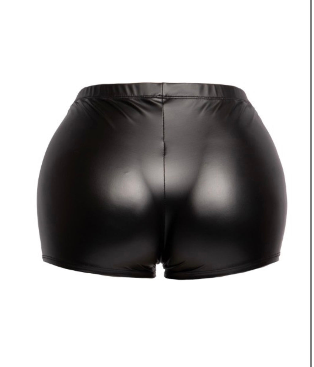 Shelby Leather Shorts