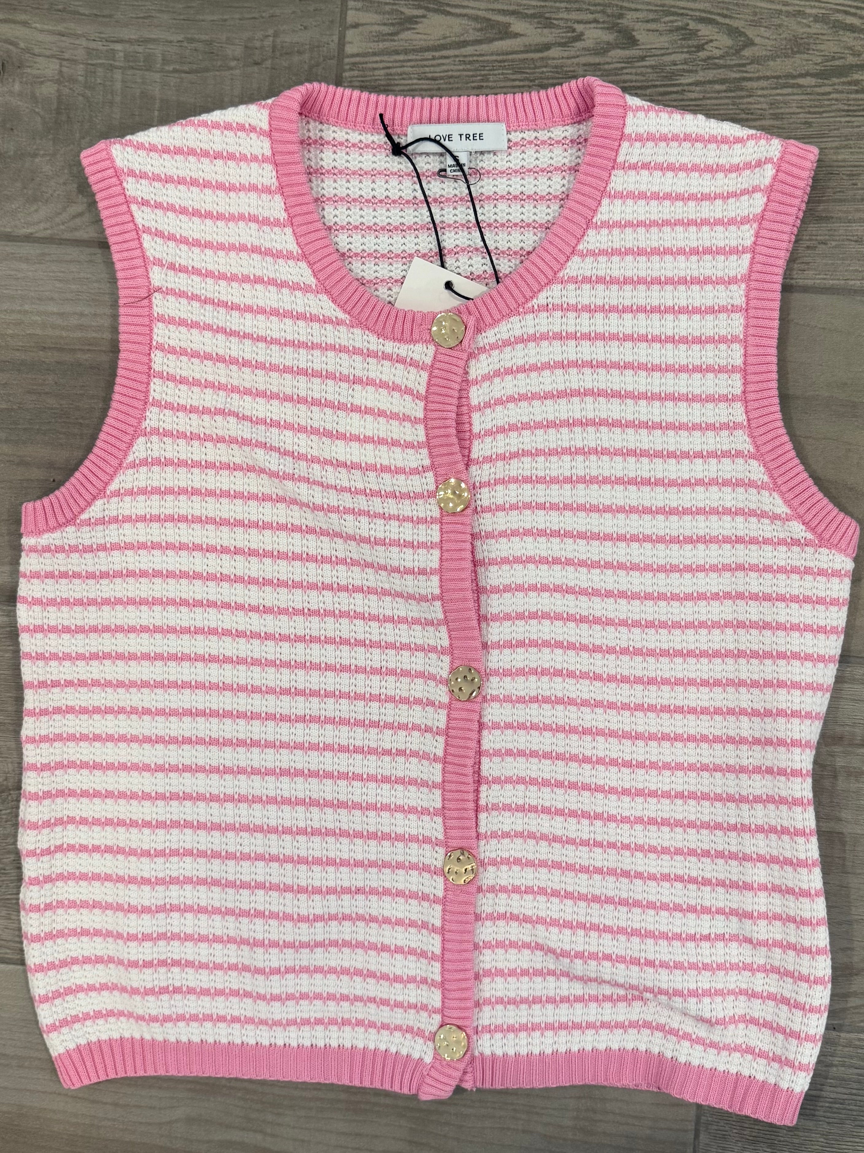 Kenzie Pink Vest