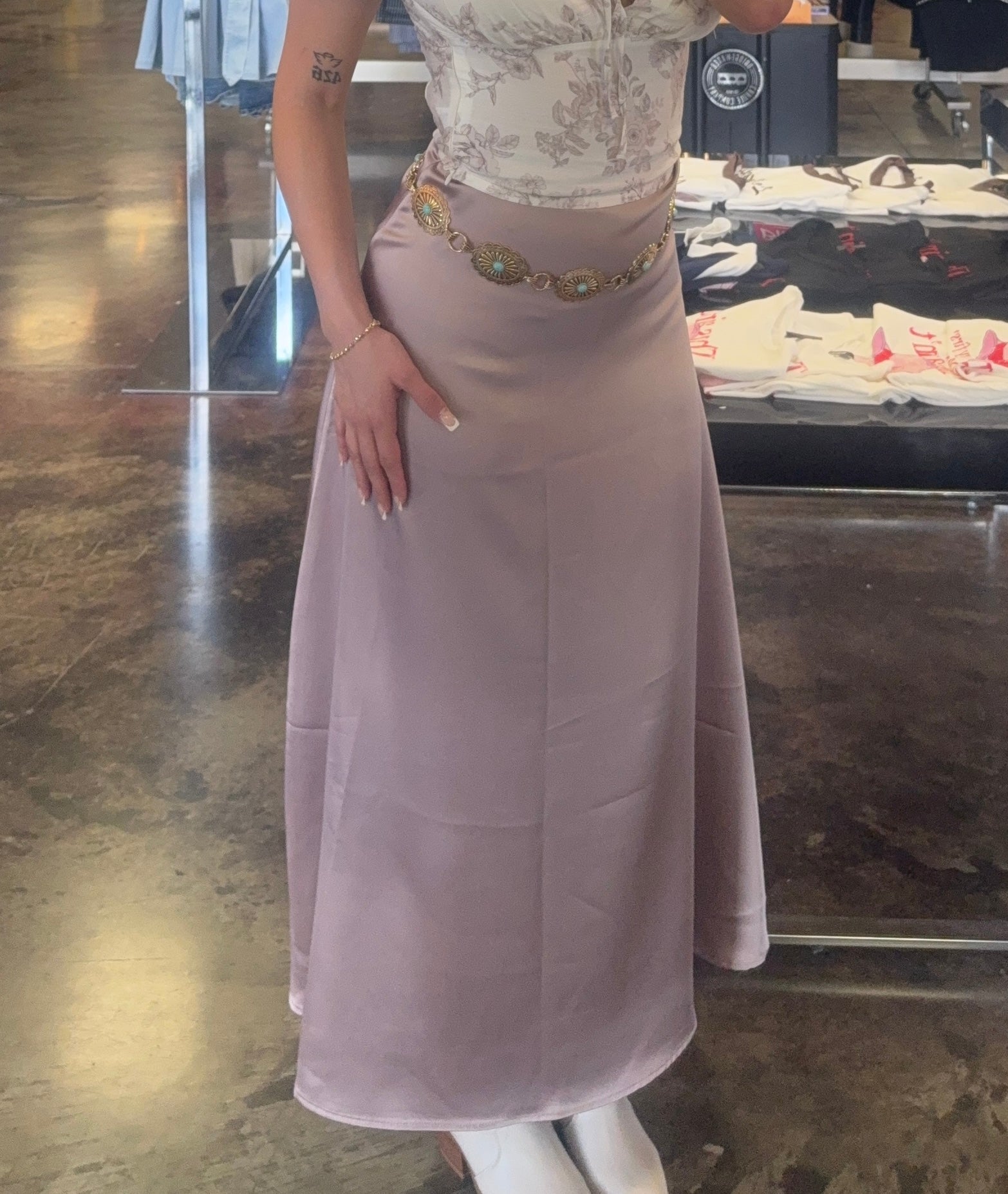 Nayla Silk Skirt