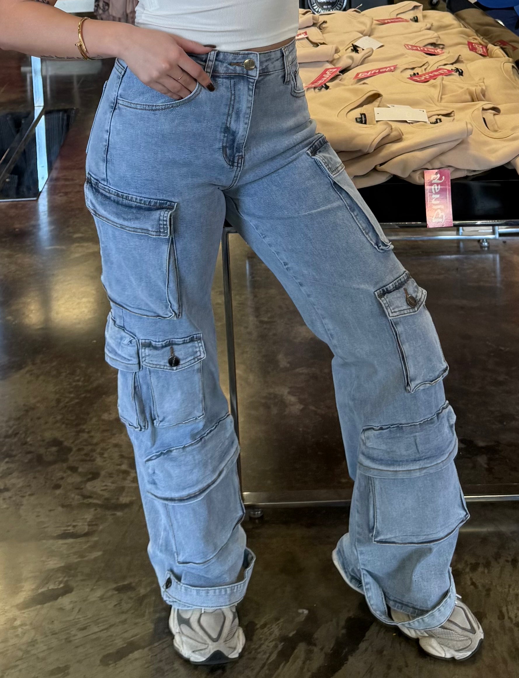 Jax Baggy Cargo Jeans