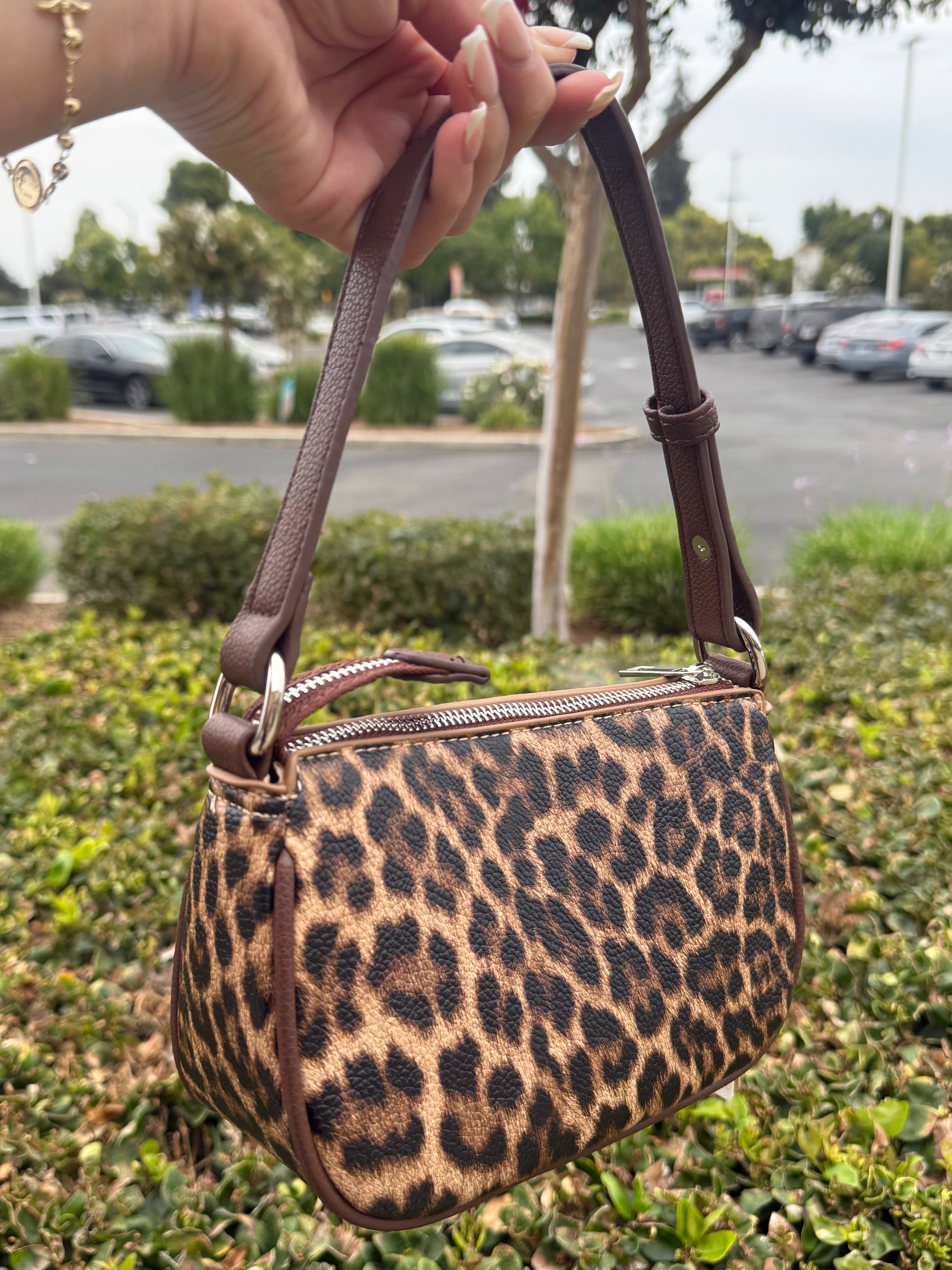Cheetah Charm Handbag