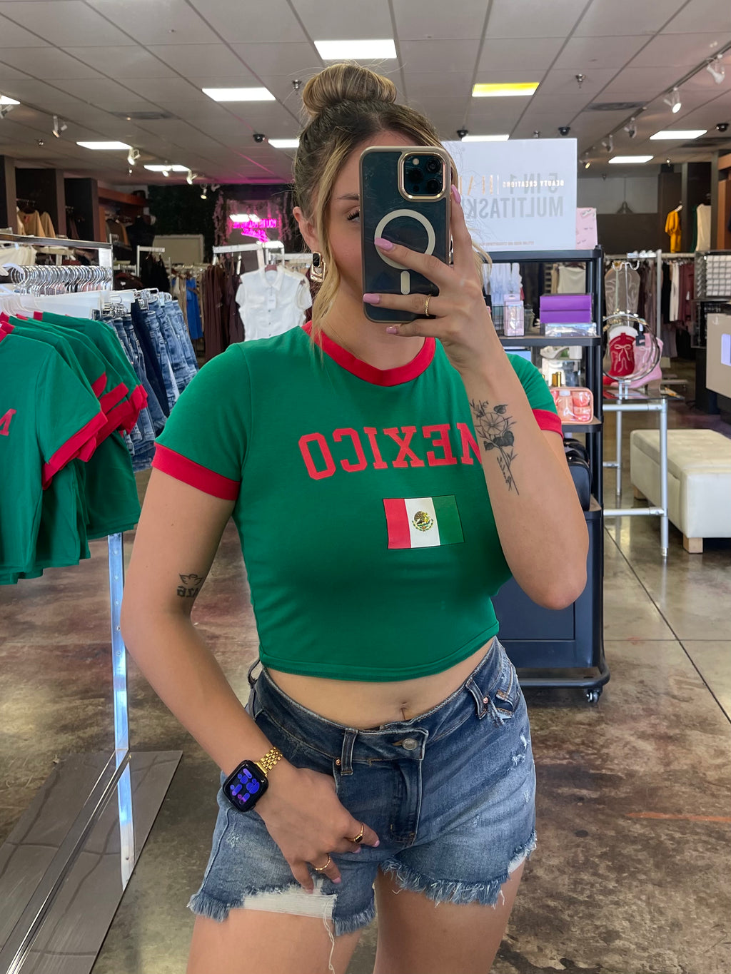 Mexico Cropped Tee