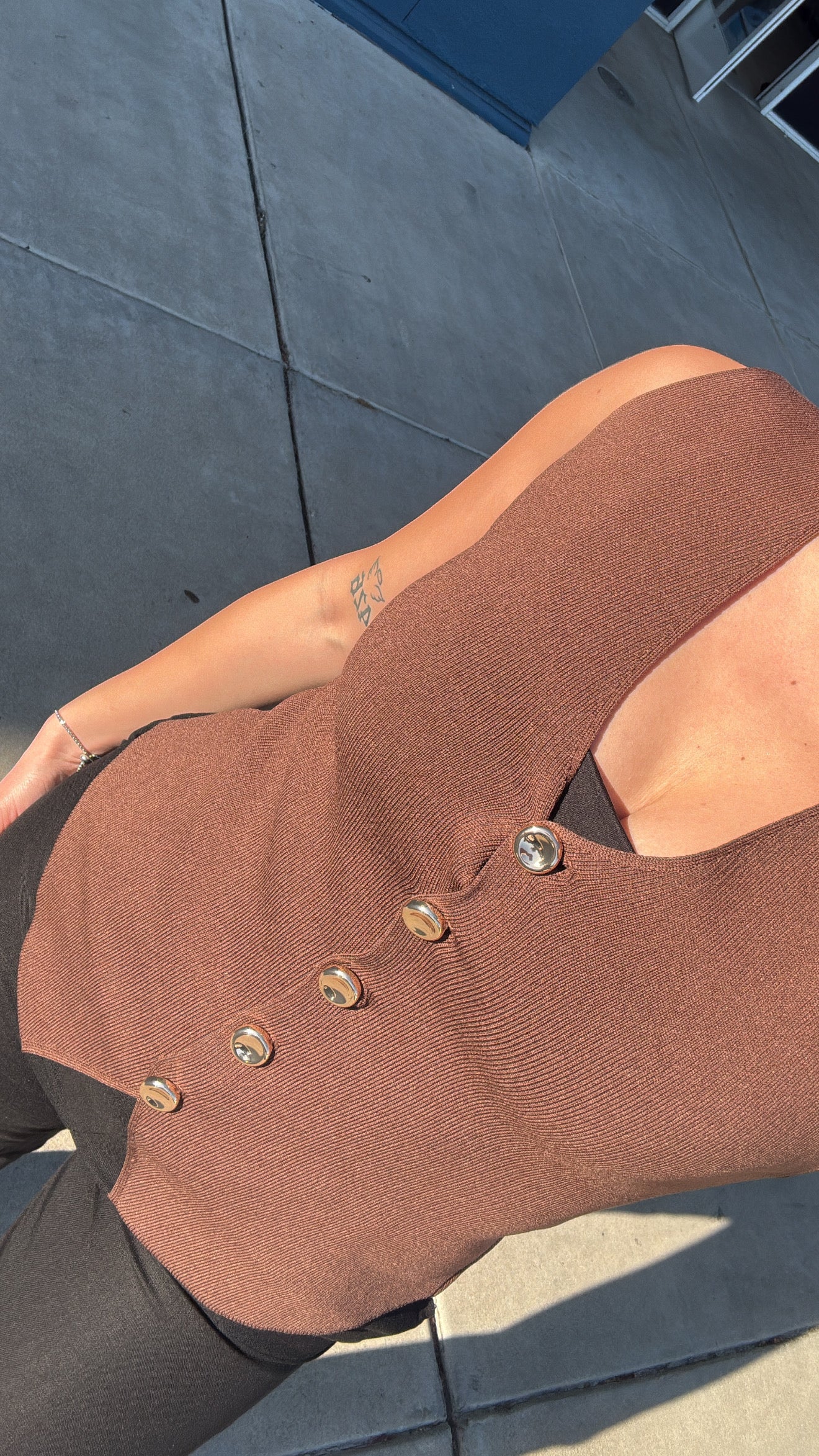 Maya Button Up Vest