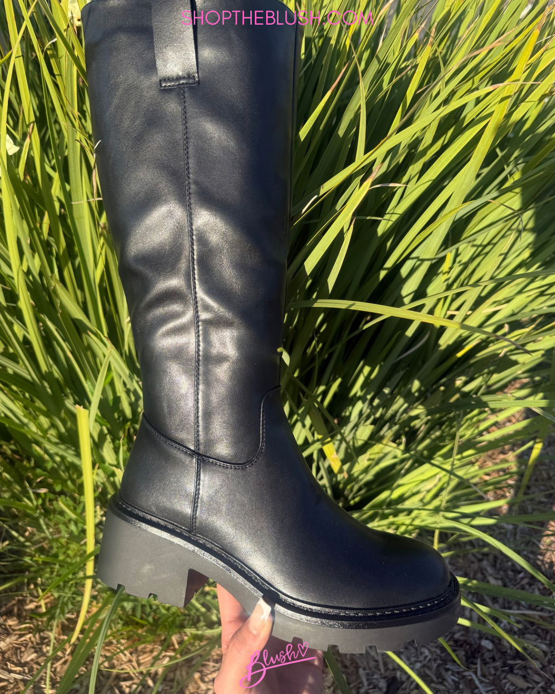 Raven Leather Boot