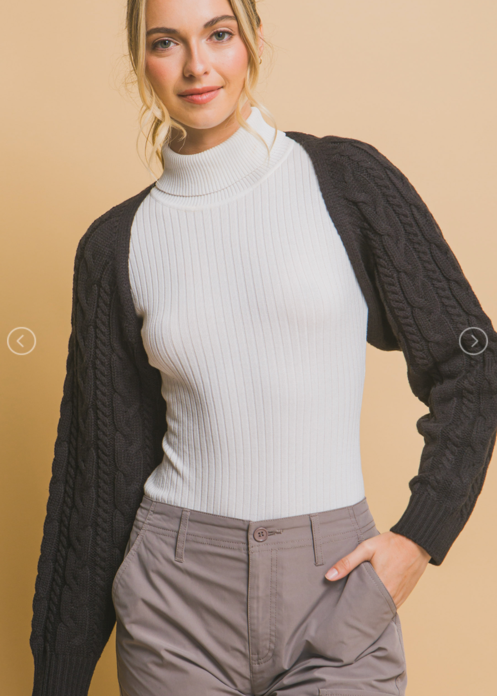 Bolero Knitted Shrug