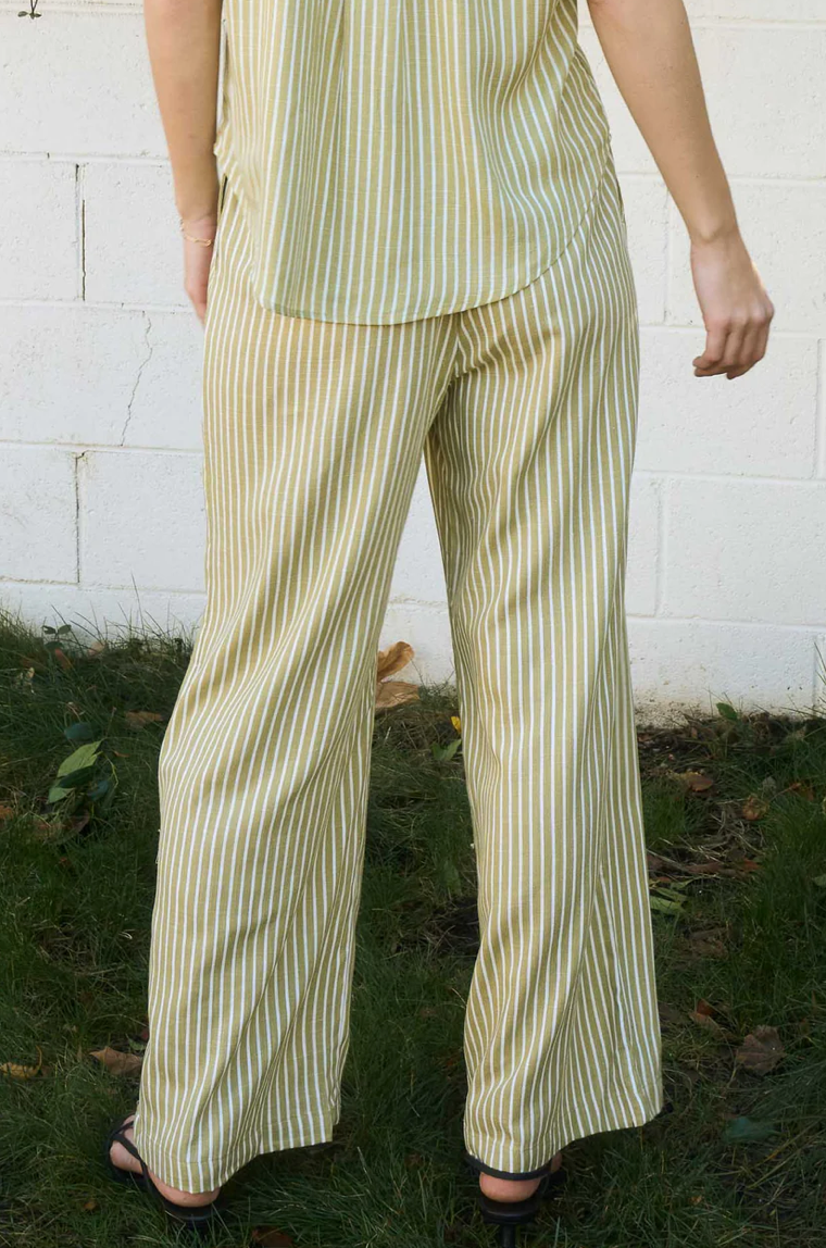 Plus Stripe Pants