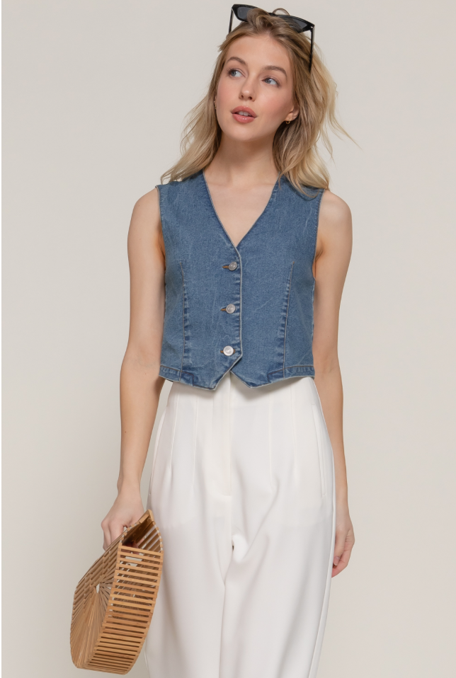 Noah Denim Vest
