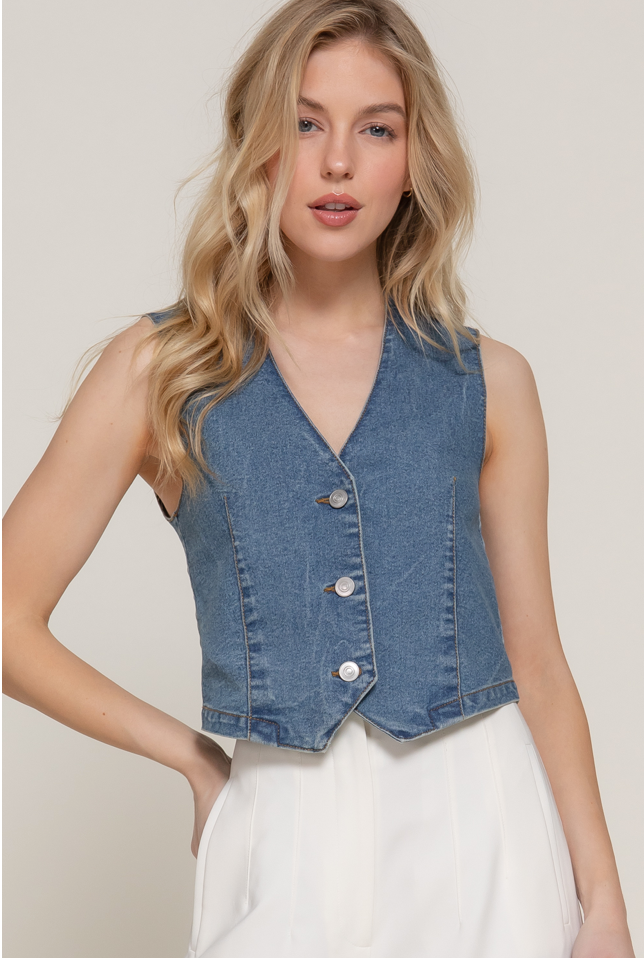 Noah Denim Vest