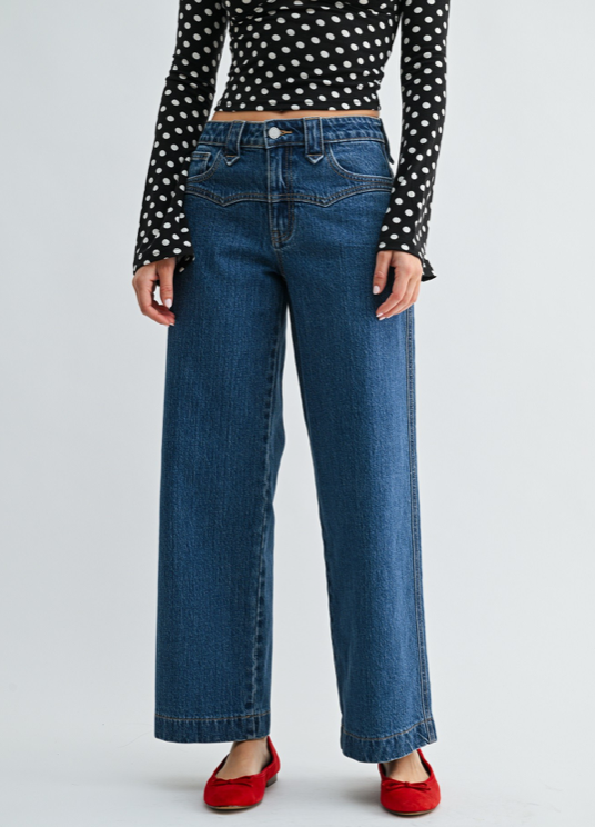 Western Straight Jeans