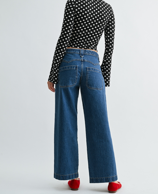 Western Straight Jeans