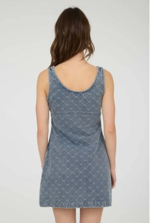 TRUE BLUE DENIM DRESS
