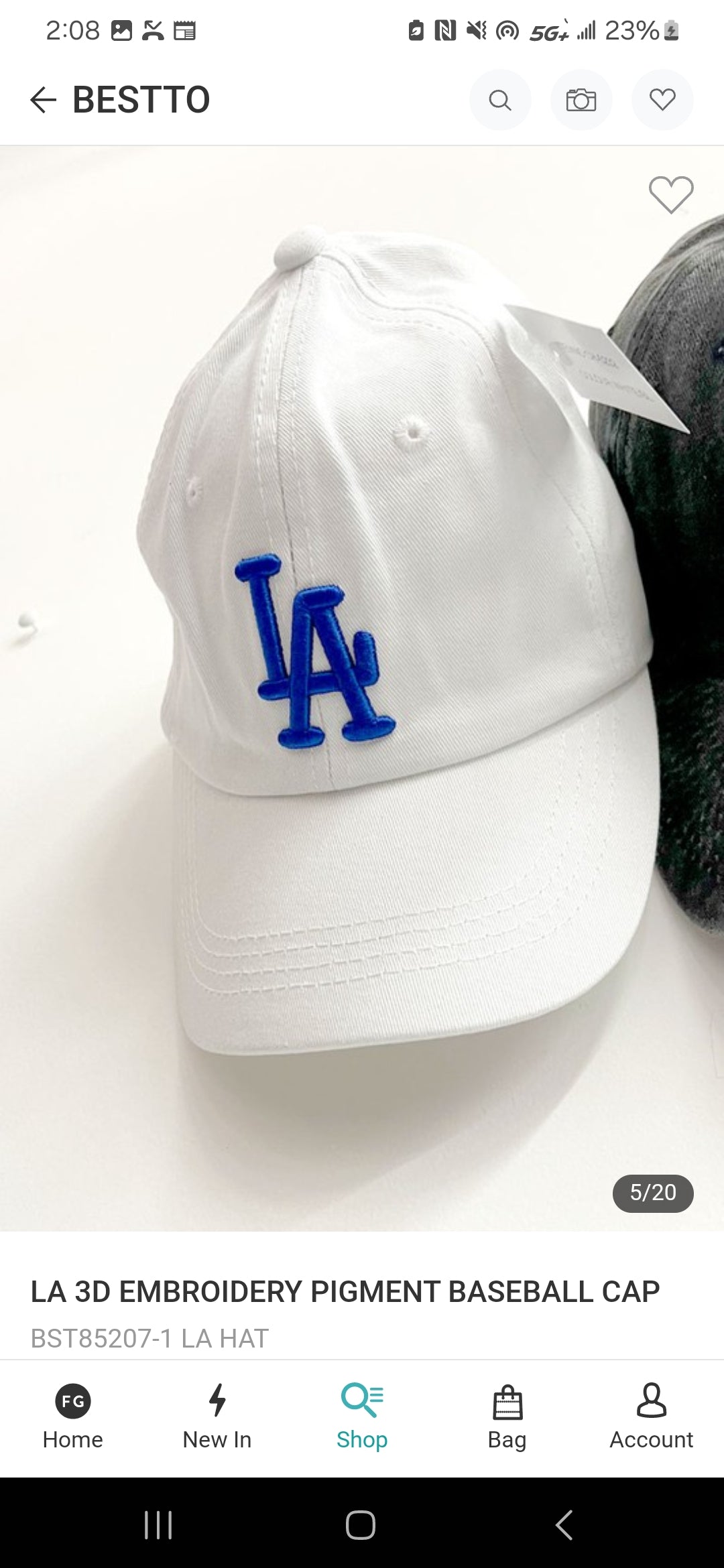 LA Baseball hats
