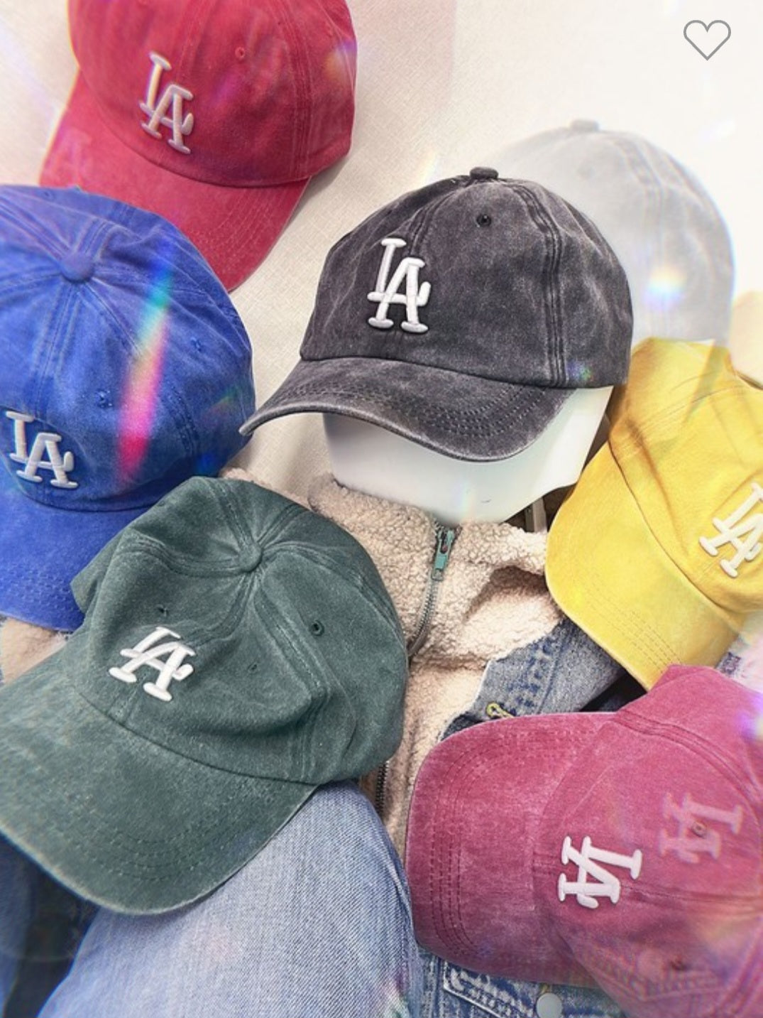 LA Baseball hats