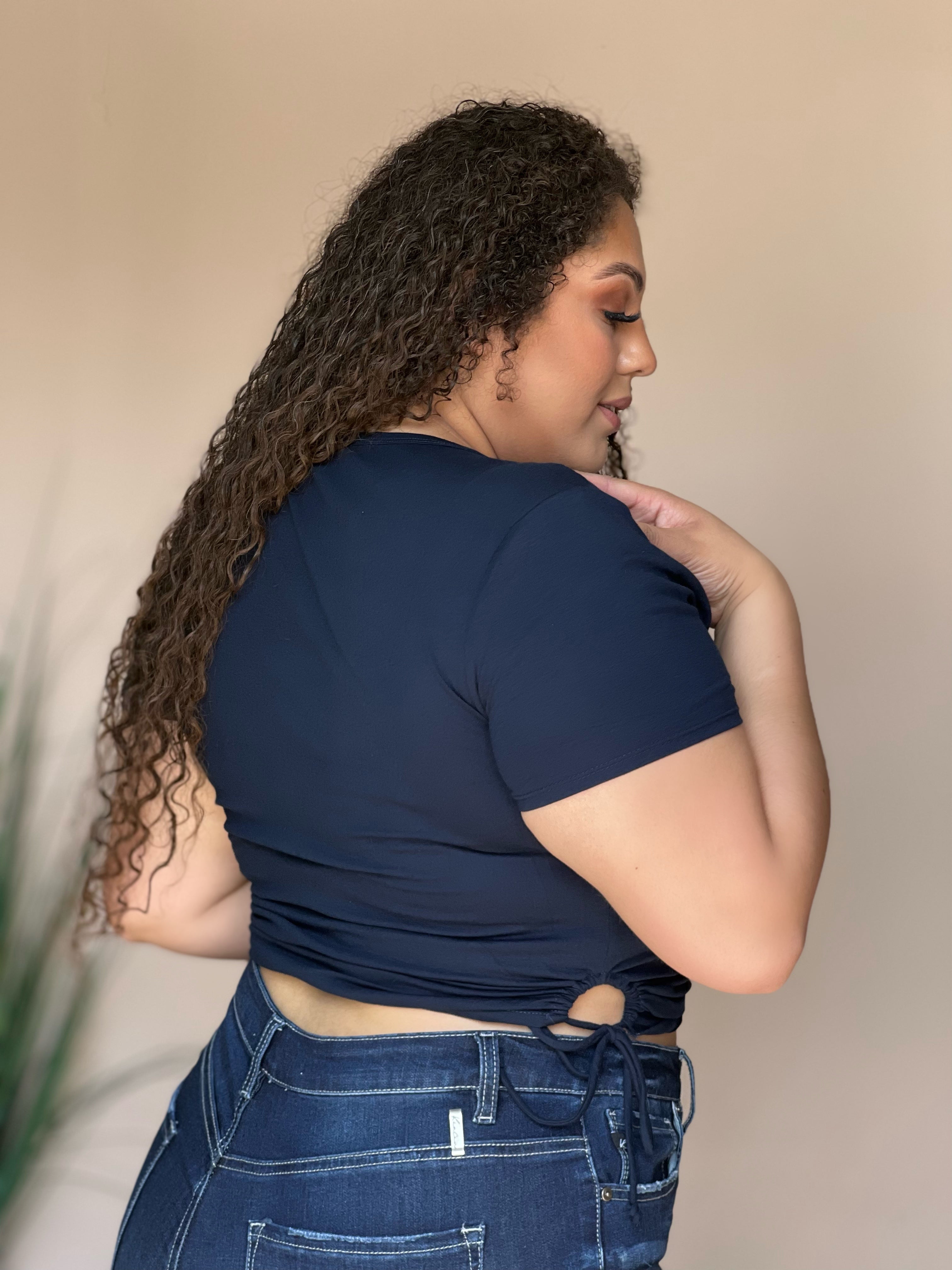 Shanik Top *Navy