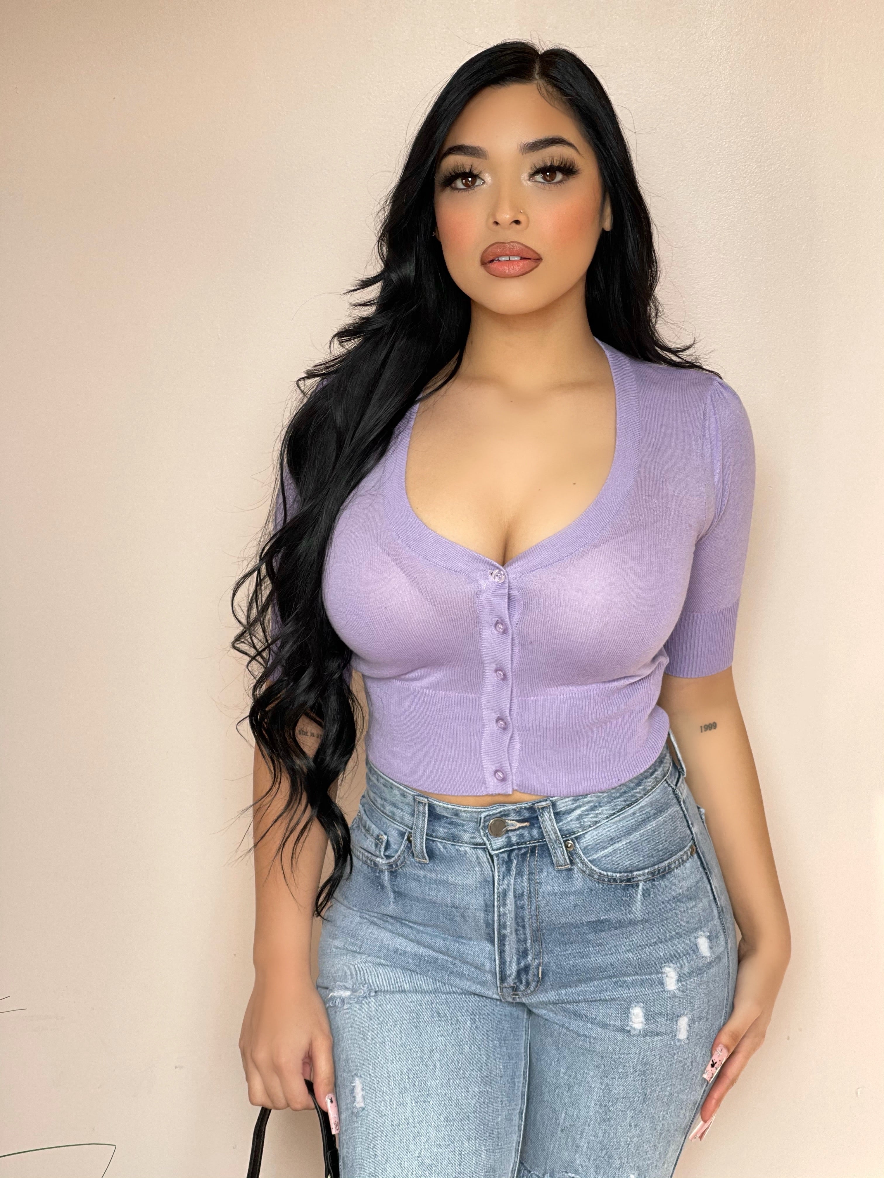 Luxe Top *lavender